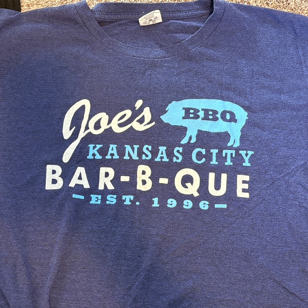 Kansas City KC BBQ Charlie Hustle Vintage shirts - Picture 2 of 7